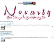 Tablet Screenshot of novarty.com